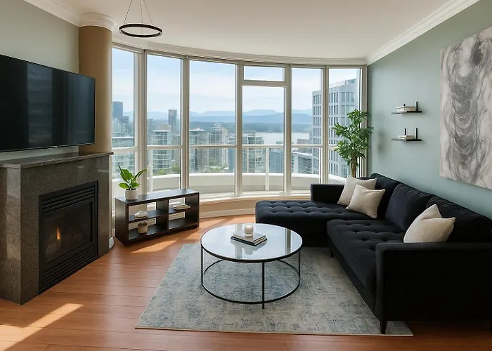 Live The Coal Harbour Dream Spacious 2-Bedroom With Breathtaking Water And Mountain Scenery